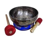 12" Throat Chakra Old Tibetan Singing Bowl Massive Mater Healing Singing Bowl Nepal