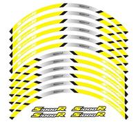 12 Tiras De Calcomanías Reflectantes para Motocicleta, Llantas, Pegatinas Decorativas para BMW S1000R S1000 RS 1000r