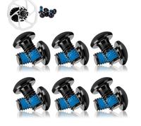 12 tornillos para discos de freno de bicicleta, M5 x 10 mm, acero para bicicleta, T25, bicicleta de montaña- Pièces de Rechange de Qualité Supérieure pour Véhicules,