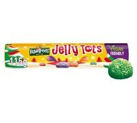 12 tubos Jelly Tots de 115 g "Taste The Sweetness In Every Bite" Twisty Treat Canasta de regalo, Pascua, Navidad, cumpleaños