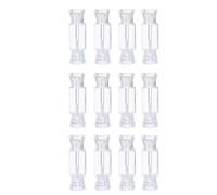 12 tubos vacíos de brillo de labios de 8 ml, recipientes de brillo de labios, botellas de bálsamo en forma de caramelo, recipientes recargables