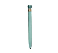 12-Turn to Music, Twist Out the Core Pen, Double Bead Student Brush Pen - Palace Green-0.5 mm.