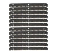 12 Uds. Bisagra de Piano acero, bisagras continuas aleación larga, esquina redonda, 100Mm, joyero, herrajes for puertas armarios, proyectos manualidades DIY para Armario,Pianos