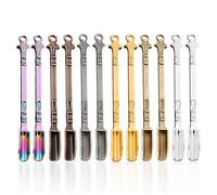 12 Uds Cucharas Vintage Cucharas De Metal Vajilla Creativa Suministros De Cocina Mini Cucharas