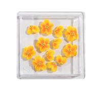 12 Uds. De Decoraciones Para Uñas Camelia Resina Dijes Accesorios Únicos Manicura Suministros Arte Adornos Uñas