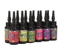 12 Uds. De Resina UV De Curado Rápido para Joyería, Resina Epoxi Ultravioleta De Curado Rápido para Manualidades De Fabricación De Joyas DIY