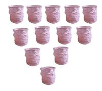 12 Uds DIY farolillo de Papel Recto cilíndrico Colgante Festival farolillo de Papel for Exterior Interior Boda Paties decoración de Eventos (Color : Pink, Size : 12cm x 20cm)
