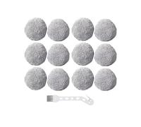 12 Uds Paño De Mopa, Compatible Con PuRuiKai, Robot De Limpieza De Ventanas Inteligente, Trapos De Paño De Mopa Lavables, Kits De Limpieza De Vidrio De Ventana De Secado Rápido