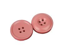 12 Uds resina 4 agujeros botones accesorios de costura para ropa botones decorativos de plástico Diy, Rosa, 25mm