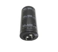 12 unidades - 2 unidades de condensador electrolítico radial de 8200 µF y 100 V, 35 x 50 mm(1 SET)