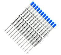 12 unidades - blue-p900-fine punta Schmidt Parker Estilo Recambio para bolígrafos