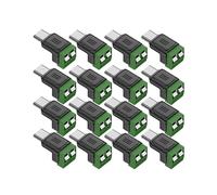 12 Unidades Conector Rápido USB de Tornillo OTG Sin Soldadura, Tipo C Macho A 2 Pines 5V para Teléfono Móvil y PC