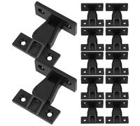 12 unidades de abrazaderas plásticas para falsos de