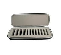 12 unidades de caja de almacenamiento de cortadora de tela, a prueba de golpes, organizador de herramientas de corte de pelo de nailon EVA