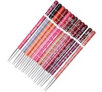 12 unidades de delineador de labios Rimmel Lip Liner Lip Plumper Profesional Lipliner Impermeable Lip Liner Pencil Set de Labios de Larga Duración Maquillaje Cosmético Set de Regalo para Mujeres Niñas