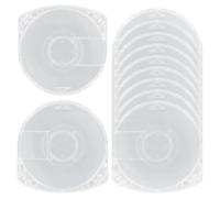 12 Unidades de Estuches Transparentes para Discos de Juegos, Carcasas de Almacenamiento, Cajas Protectoras de Repuesto para PSP UMD de para