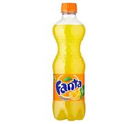 (12 unidades) Fanta Orange - 500 ml