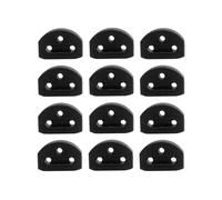 12 Unidades Guitarra Clásica Rollo Cuerda Árboles Cuerdas Plástico Retainer Guitarras Contratuerca Bloque Abrazaderas Ruedas Árboles Retainer Guías