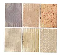 12 unidades papel de de bronce funda de papel kraft DIY de papel de embalaje de flores fundas para libros DIY envoltura de libros libros papel de embalaje compuesto