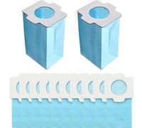 12 unidades Paper Pack 198744-5 Aspiradoras Makit a DCL182, CL107, CL072, CL102, BCL142, BCL182 1124 7681