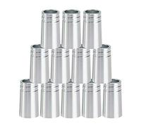 12 unidades/paquete Golf Ferrules .370 aluminio para hierro olas Golf Accesorios
