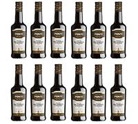 12 unidades Ponti Aceto Balsámico Di Modena 500 ml Vinagre balsámico de Módena