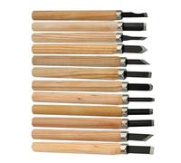 12 unids/8 unids/6 unids Profesional tallado madera cuchillo mano herramienta conjunto para básico detallado tallado carpinteros gubias