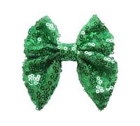 12 unids/lote 3 "lentejuelas desordenadas lazos for el pelo de marinero pasador for Clip accesorios for cabello DIY for diadema para Tocados(Color17,Without clip)