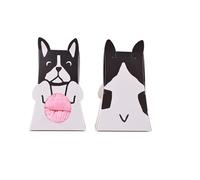12 unids/lote amor perro gato caja de dulces caja de regalo bolsas de regalo de papel con ventana para niños suministros de fiesta de cumpleaños y decoraciones s-dog