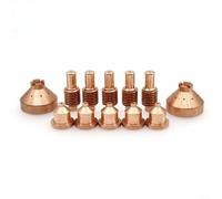 12 unids plasma corte antorcha electrodo boquilla boquilla escudo para 600 compatible construcción duradera