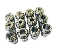 12 unids/set CNC Spring Collet ER20, Kit de pinza de sujeción de acero al carbono de 1/8 a 1/2 pulgadas for grabado en torno