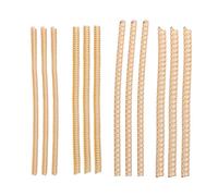 12 unids/set de clips invisibles de protección de tamaño invisible, ajuste de tamaño adecuado para hombres y mujeres, anillos sueltos (oro), juego de ajuste de tamaño para resolver