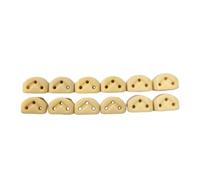 12 unids/set de retenedor de cuerdas de guitarra clásica, hebilla de guía, corbata de cuerda de Esquinas para accesorios, retenedores clásicos