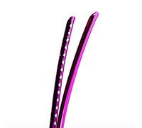 12 Unids/set Salón Metal Peluquero Seccionamiento Clip Pasador Peluquería Abrazaderas Herramienta de Estilismo 2 Colores (Rosado)