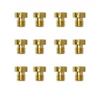 12 Unids/Set Tamaño #40 A #205 M5 * 0,8 Boquilla De Inyectores Chorro Principal Carburador para para K&eihin 99101-393 CVK PE PZ para P&W