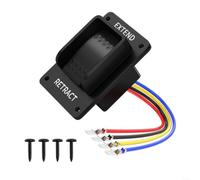 12 V 20 A RV para interruptor estable Jack IP66 resistente al agua, interruptor basculante de 3 vías para sistemas de elevación Lippert Power, inversión de polaridad para caravanas y remolques
