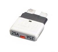 12 V, 24 V, 1 unidad de fusible de cuchilla de disyuntor reajustable 530 A, tipo térmico para uso automotriz, marino y RV, compatible con caja de fusibles ATC (25 A)