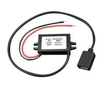 12 V 24 V a 5 V 3 A DC DC Netzteil Module Step Down Converter for Mini USB Adapter USB Adapter Auto männlich weiblich(12V24V-QC3.0-5 9 12V)