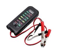 12 V 24 V Comprobador de batería de motocicleta Herramientas de diagnóstico de coche Detector de fallos Indicador LED Comprobador de batería para pinza de motocicleta