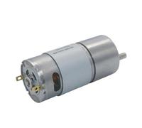 12 V 24 V DC Gear Motor 545 Electric Reductor 7-1000RPM, para Mini Micro Metal Reduction Motor High Torque for Smart Car Robot DIY Projects (66 RPM, 24 V)