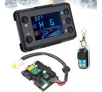 12 V 5 kW Calefacción de aire LCD Monitor Interruptor Controlador Placa Base Air Diesel Calefacción Aparcamiento Mando a distancia para coche