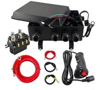12 V 500 A Winz para relé con caja de control, mando a distancia para protección electromagnética, resistente al agua para cabrestantes todoterreno de 8000-20000 lbs
