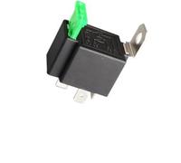 12 V coche para relé 30 A 4 pines resistente al agua con arnés de cableado fusible para faro bocina ventilador