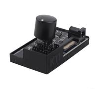 12 V para controlador de ventilador PWM Hub de 4 pines para cajas de computadora soporta hasta 6 ventiladores 60 W potencia total 1 a 99 ajuste de ciclo de trabajo (5 A)