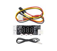 12 V PWM 4 Cables Ventilador Control de Temperatura Controlador de Velocidad Chasis MóDulo de ReduccióN de Ruido Soporte Control de Velocidad del