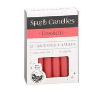 12 velas de hechizo rojo - Herbal Magick for Love: Passion Rituals con este paquete de 12 velas