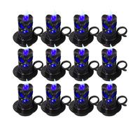 12 velas LED para vasos de Halloween, velas sin llama de primera calidad.