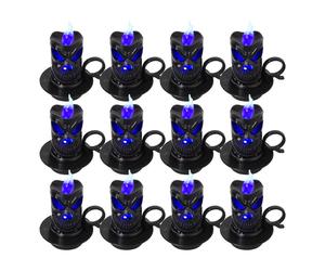 12 velas LED para vasos de Halloween, velas sin llama de primera calidad.