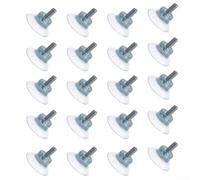 12 ventosas para decoraciones de vidrio, perfectas para manualidades y organización del hogar