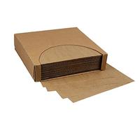 12 x 12 papel encerado Wrap o cesta maletero hoja, Kraft Natural, 1000 hojas por caja, 7b4-nk